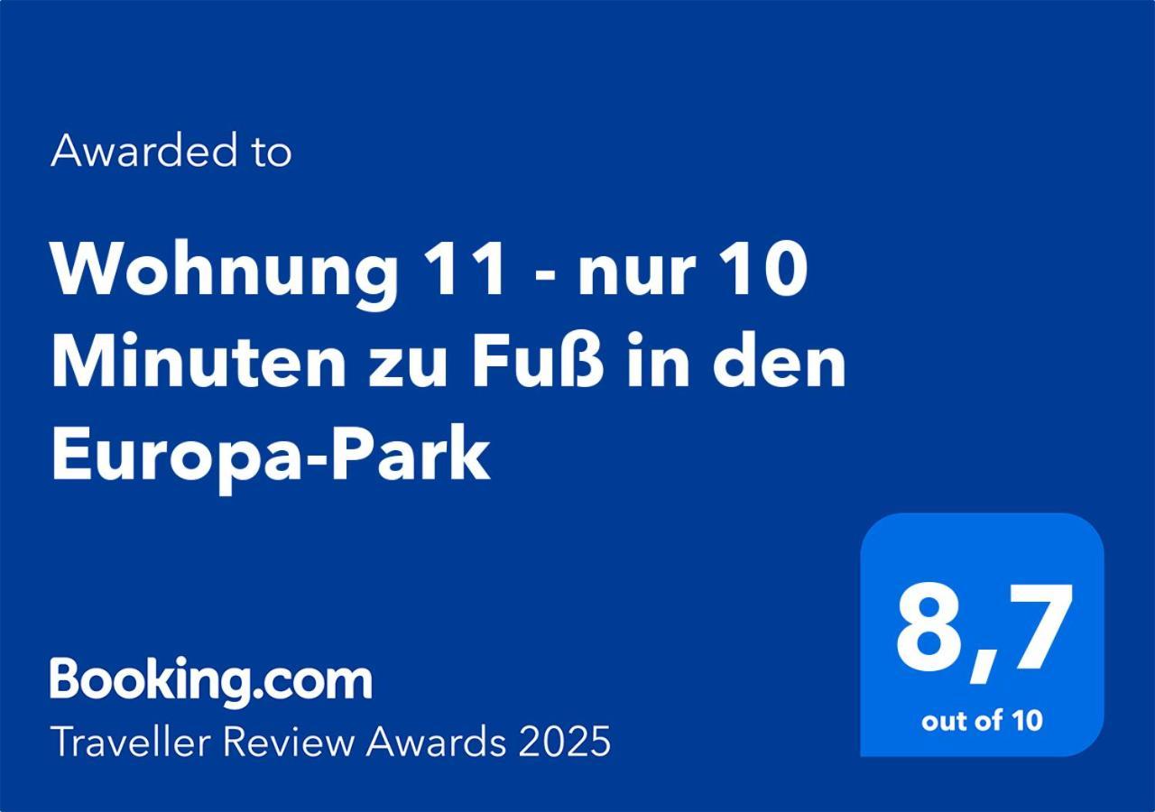 Wohnung 11 - Nur 10 Minuten Zu Fuss In Den Europa-Park 러스트 외부 사진